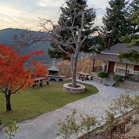 Ξενώνας Το Πατρικό Kariá Exterior foto